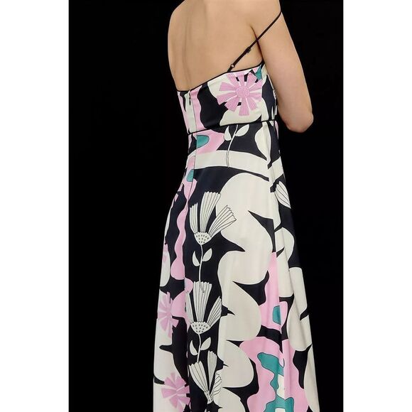 NWT Anthropologie x Oopscool Graphic Print Dress Size S Petite - Picture 6 of 11